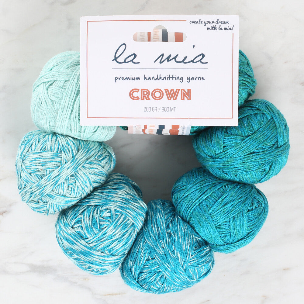 La Mia Crown Yarn, Green - L903