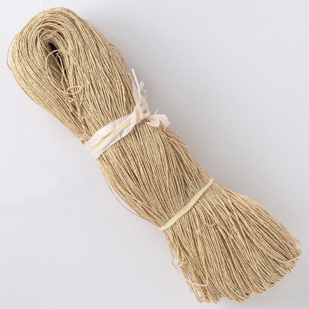 Akçaylar 450-500g Paper Yarn, Light Beige - 045