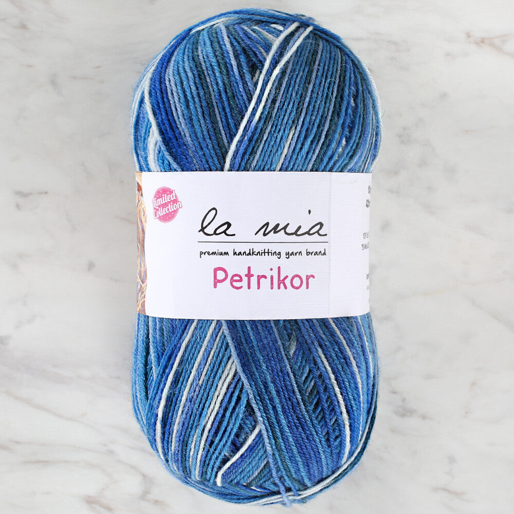 La Mia Petrikor Socks Yarn, Variegated - L10