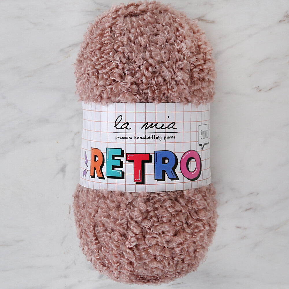 La Mia Retro Yarn, Dusty Pink - LM4101