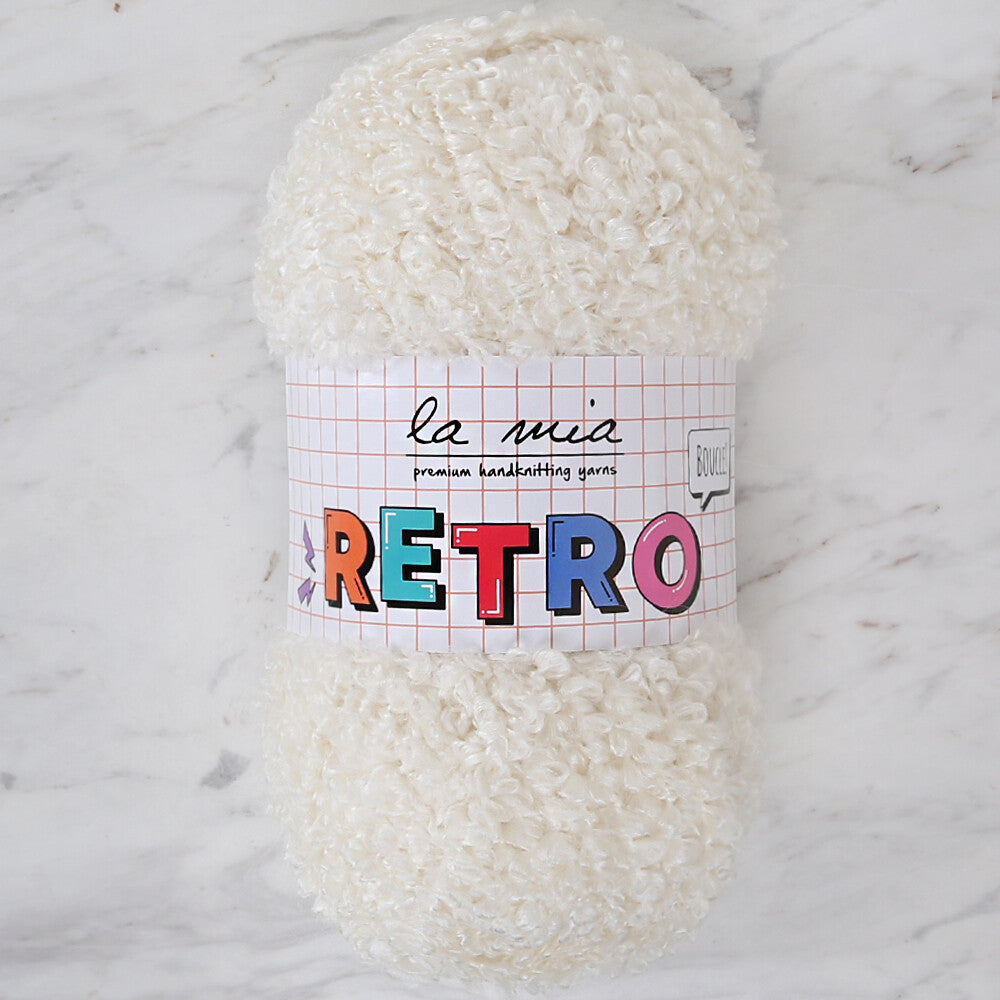 La Mia Retro Yarn, Cream - LM1011