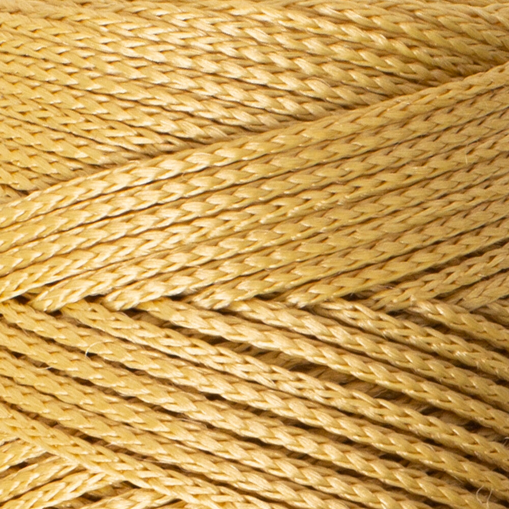 Loren Macrame Knitting Yarn, Gold - RM 050