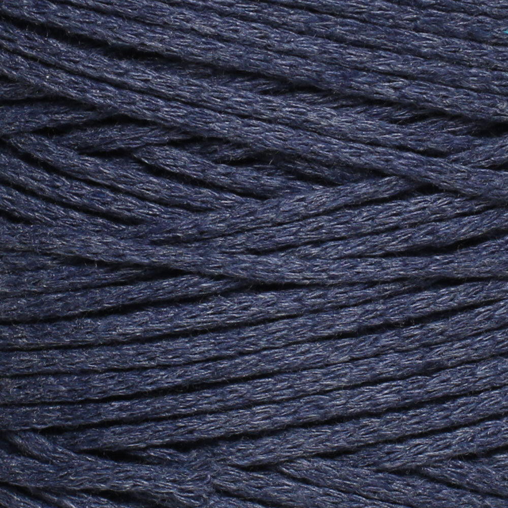 Loren Cotton Macrame Yarn, Jeans - R153