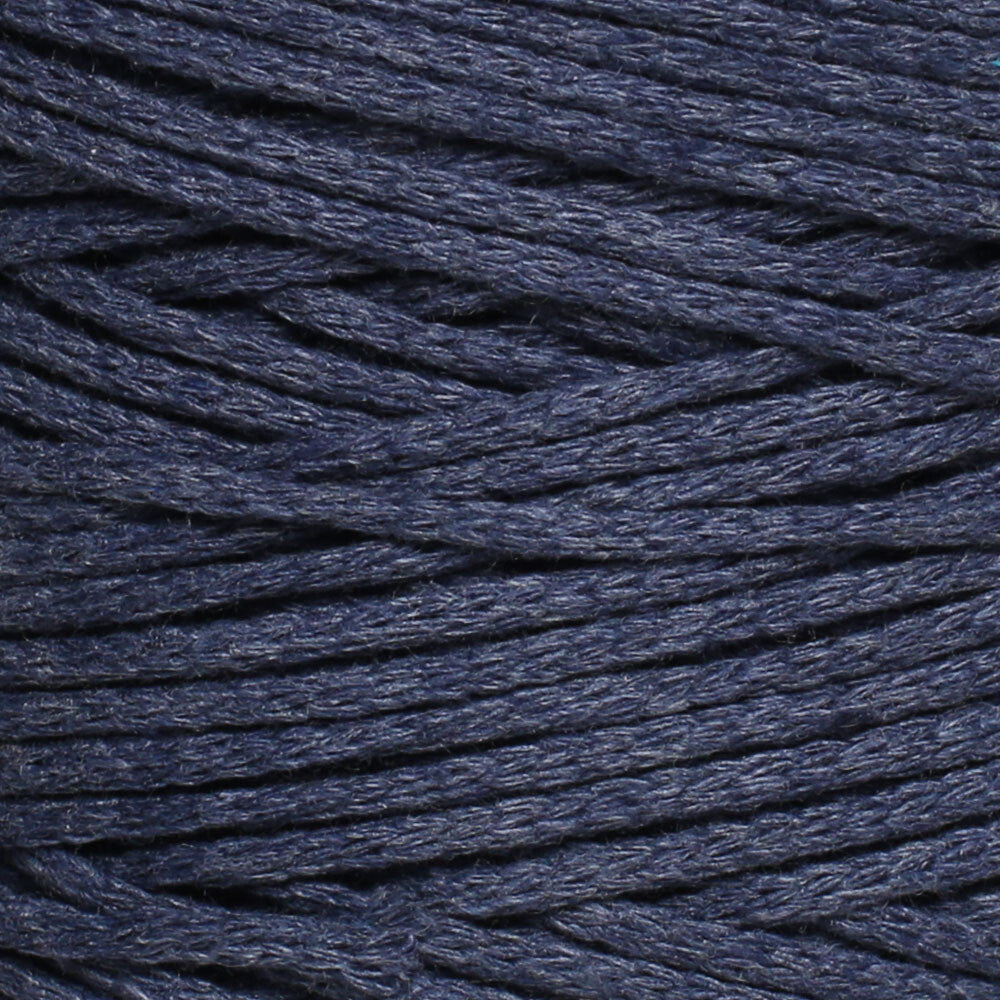 Loren Cotton Macrame Yarn, Jeans - R153