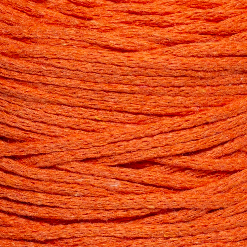 Loren Cotton Macrame Yarn, Orange - R096
