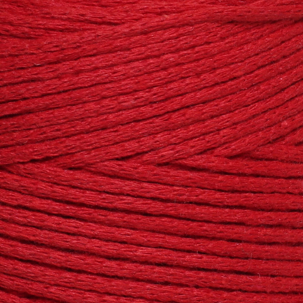 Loren Cotton Macrame Yarn, Red - R095