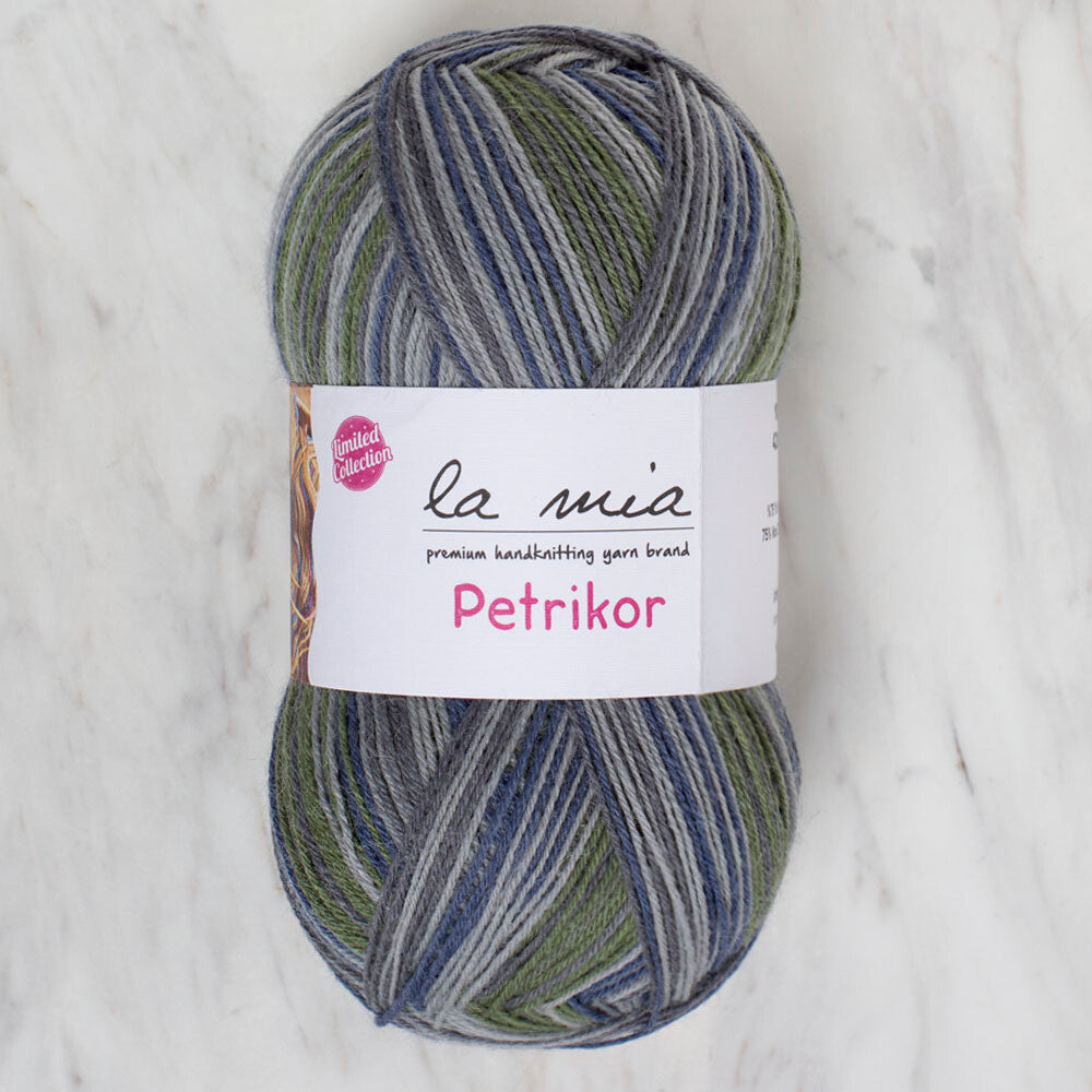 La Mia Petrikor Socks Yarn, Variegated - L02