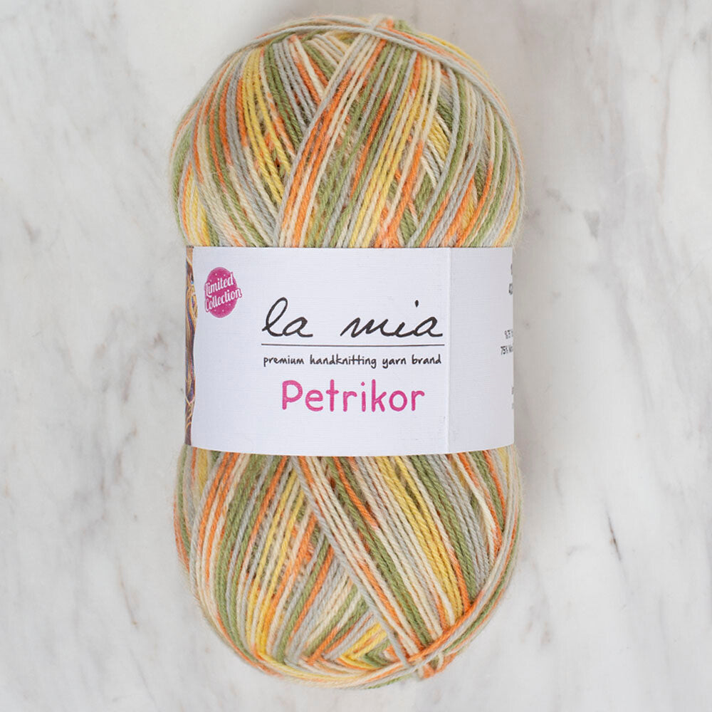 La Mia Petrikor Socks Yarn, Variegated - L05
