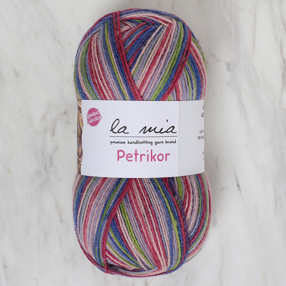 La Mia Petrikor Socks Yarn, Variegated - L06