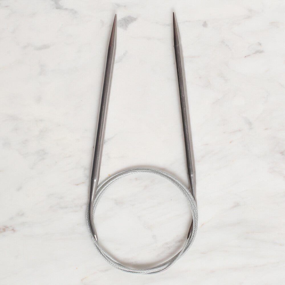 Loren Crafts 6mm 100 cm Steel Circular Knitting Needles