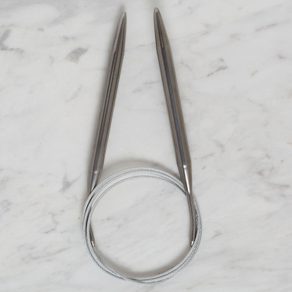 Loren Crafts 9mm 100 cm Steel Circular Knitting Needles