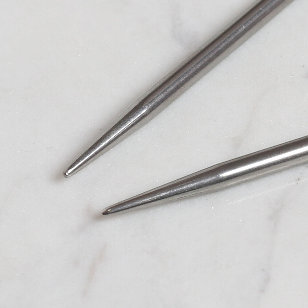 Loren Crafts 3.5mm 60 cm Steel Circular Knitting Needle