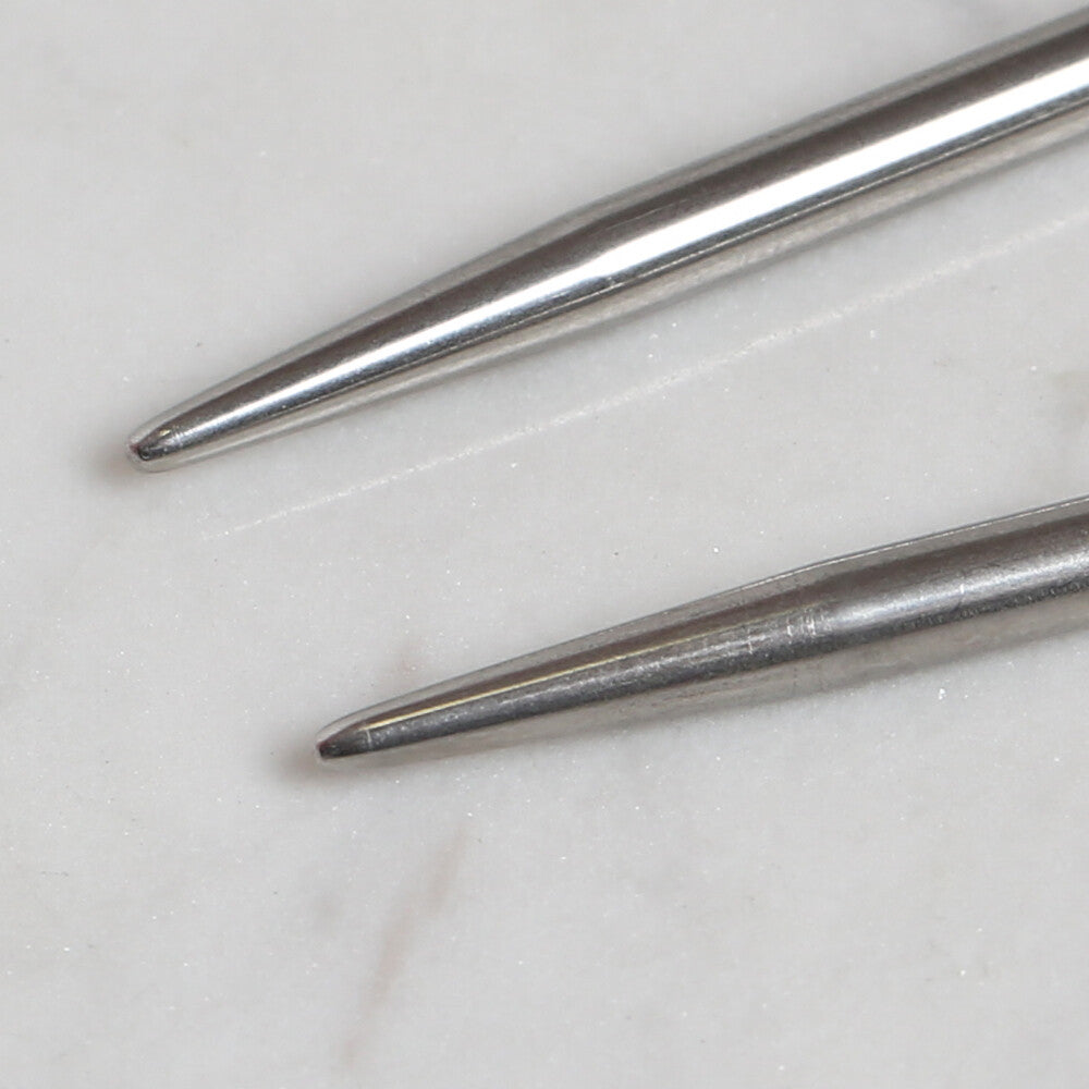 Loren Crafts 4mm 60 cm Steel Circular Knitting Needle