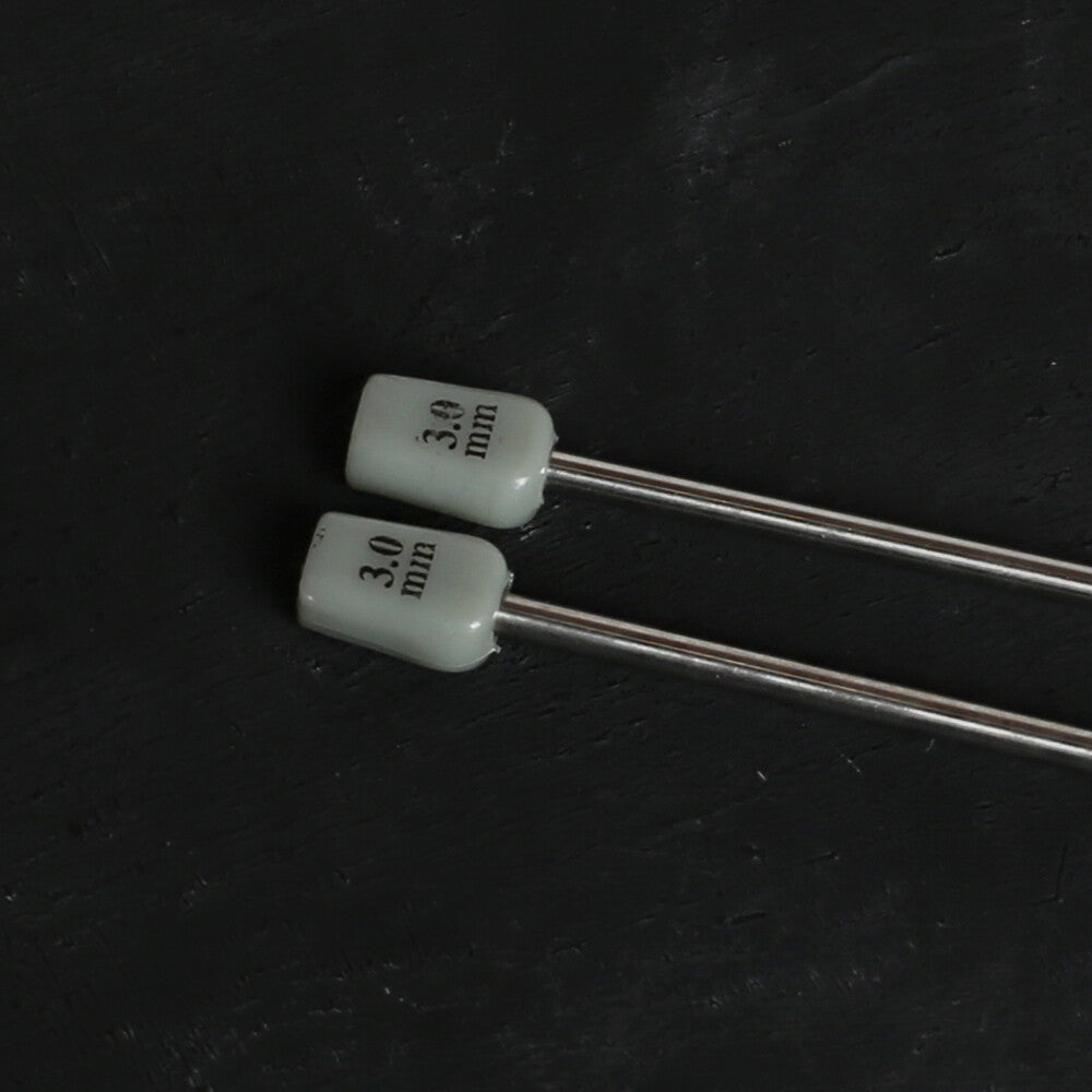 Loren Crafts 3mm 35 cm Titanium Knitting Needle