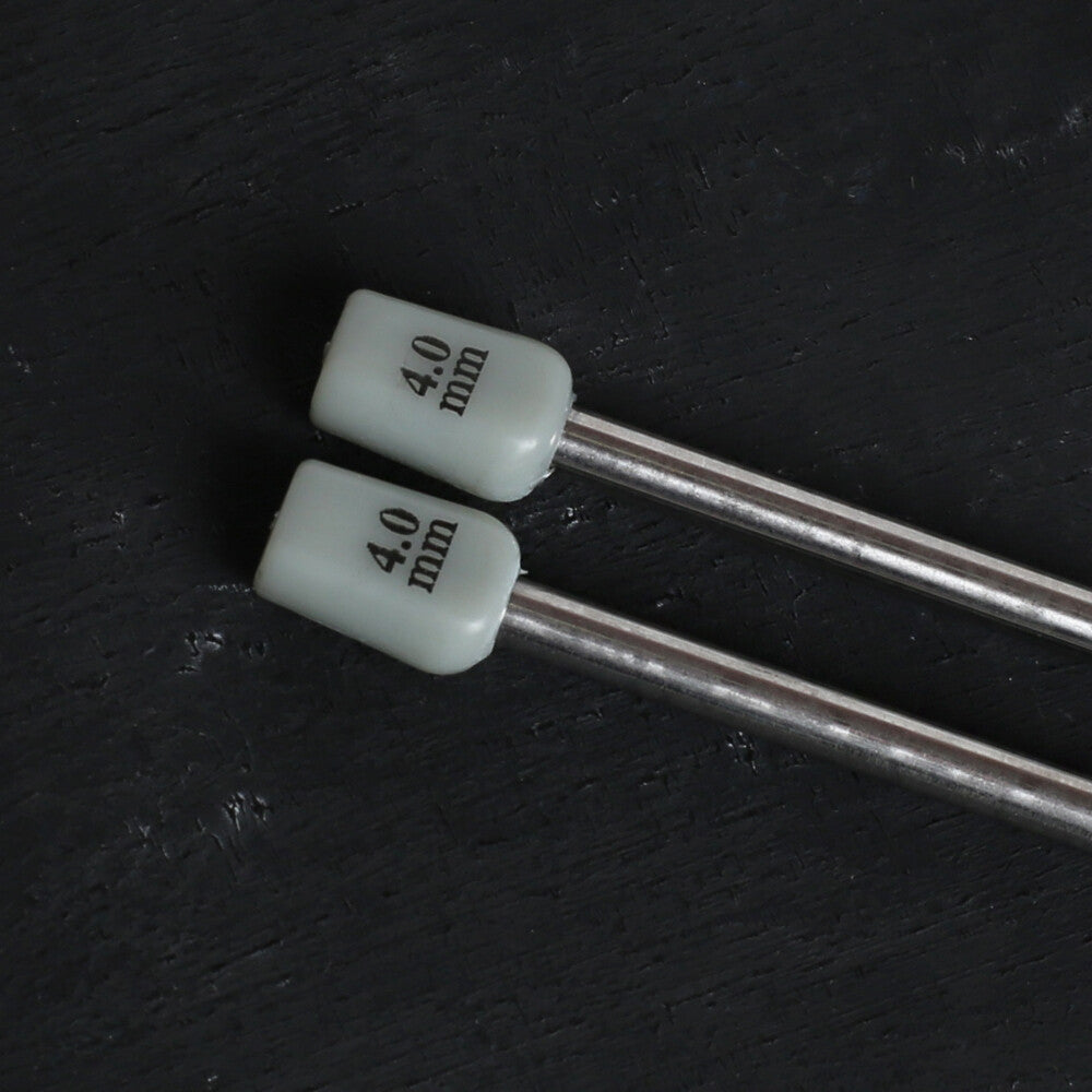 Loren Crafts 4mm 35 cm Titanium Knitting Needle