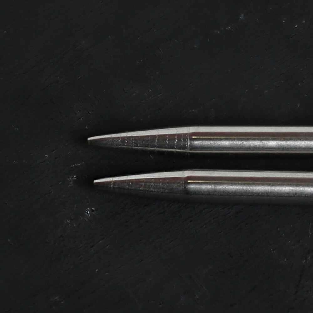 Loren Crafts 8mm 35 cm Titanium Knitting Needle