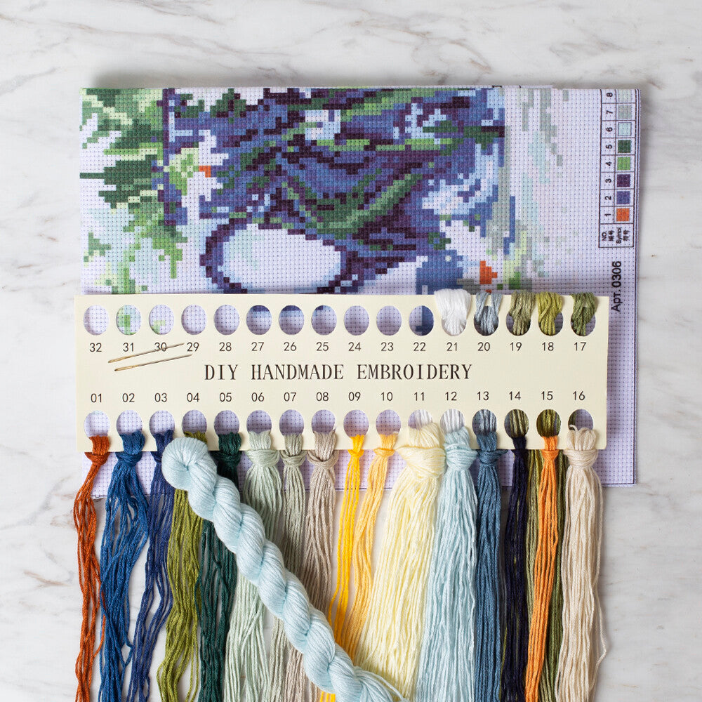 DIY Handmade Embroidery Set 40x50 cm - 0306