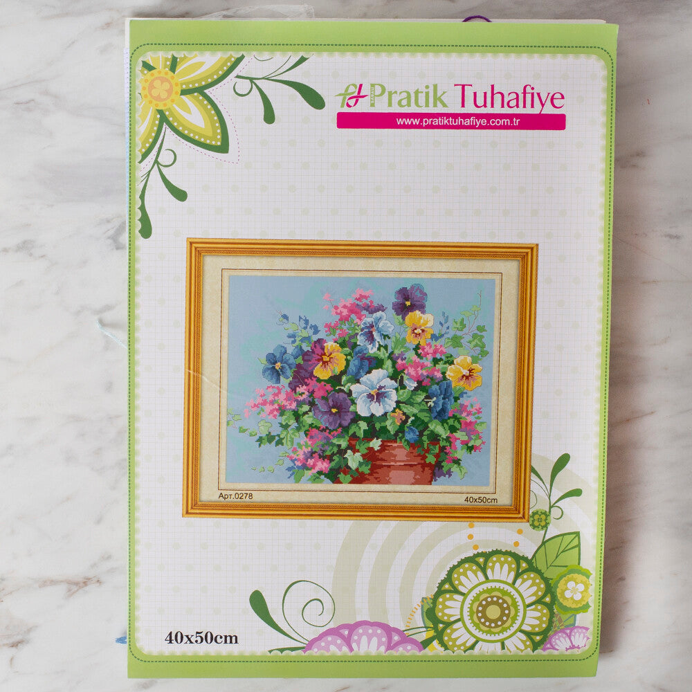 DIY Handmade Embroidery Set 40x50 cm - 0278