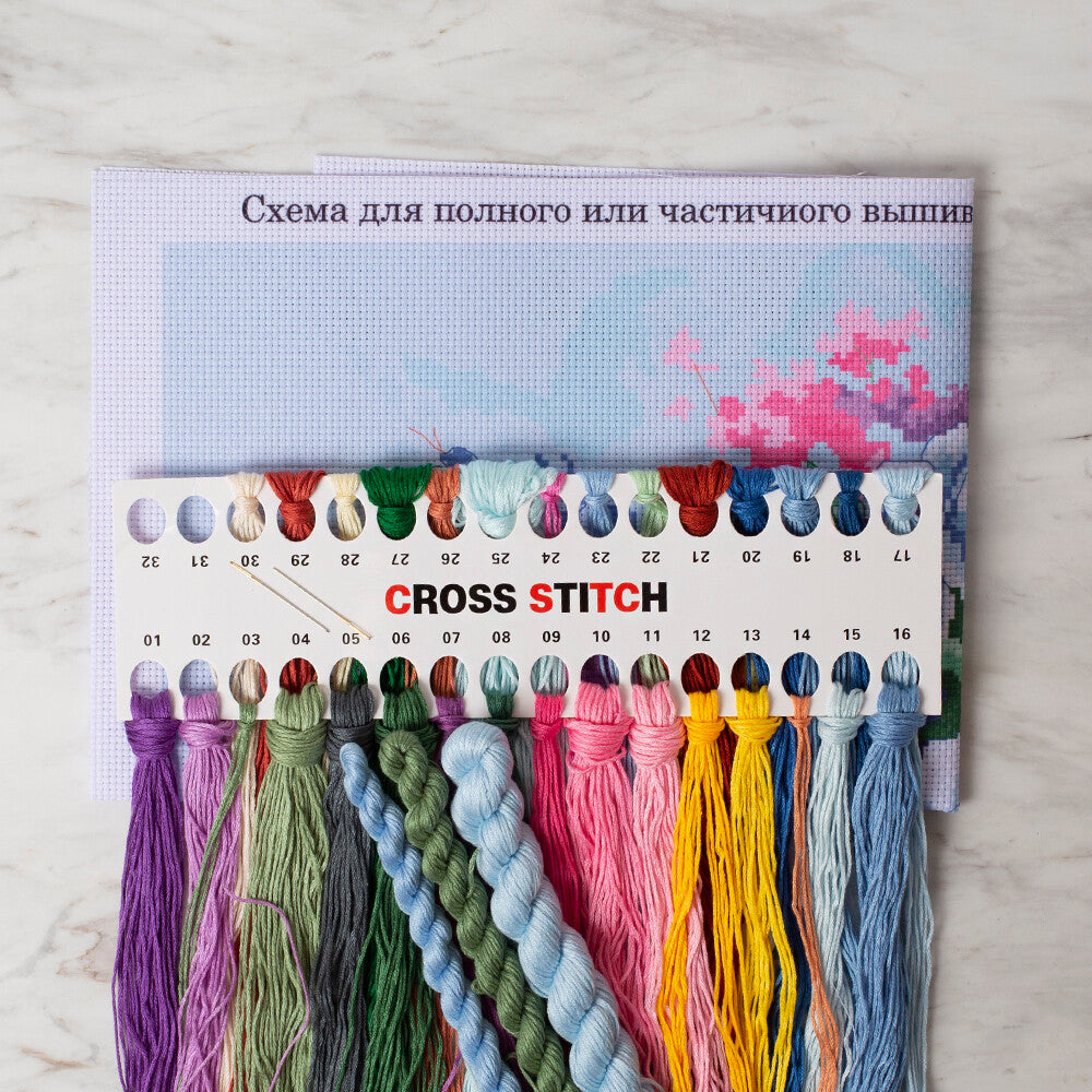 DIY Handmade Embroidery Set 40x50 cm - 0278