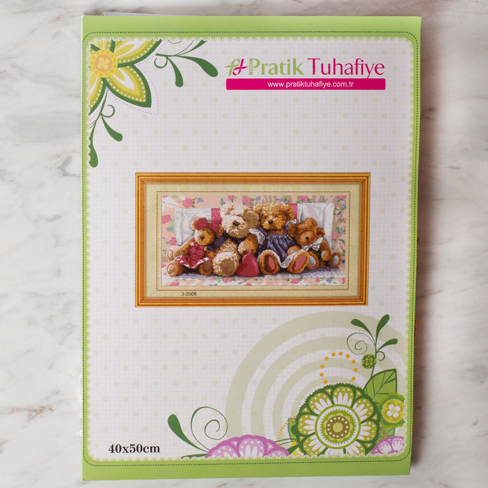 DIY Handmade Embroidery Set 40x50 cm - 3-2008