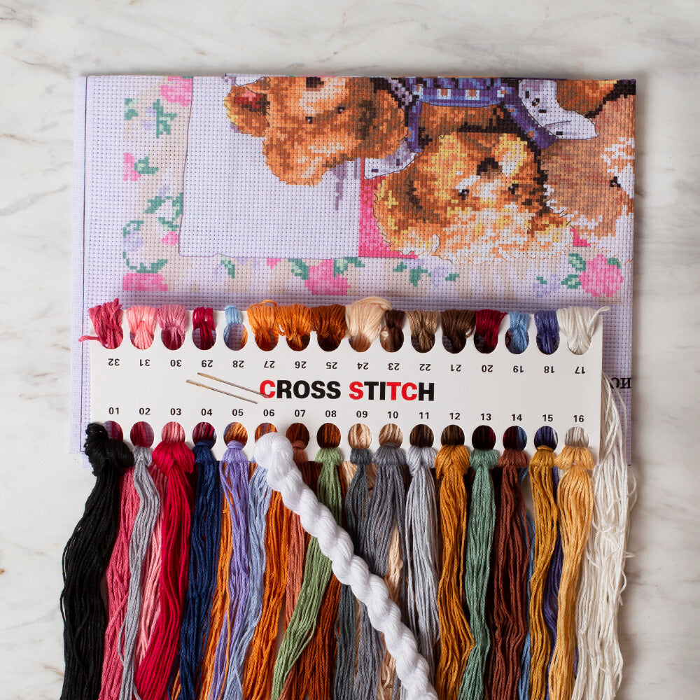 DIY Handmade Embroidery Set 40x50 cm - 3-2008