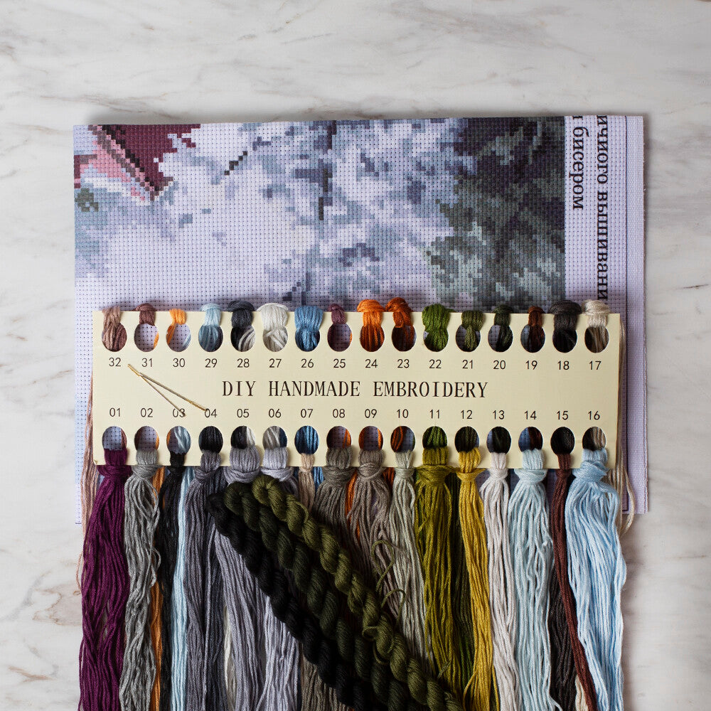 DIY Handmade Embroidery Set 40x50 cm - 0404