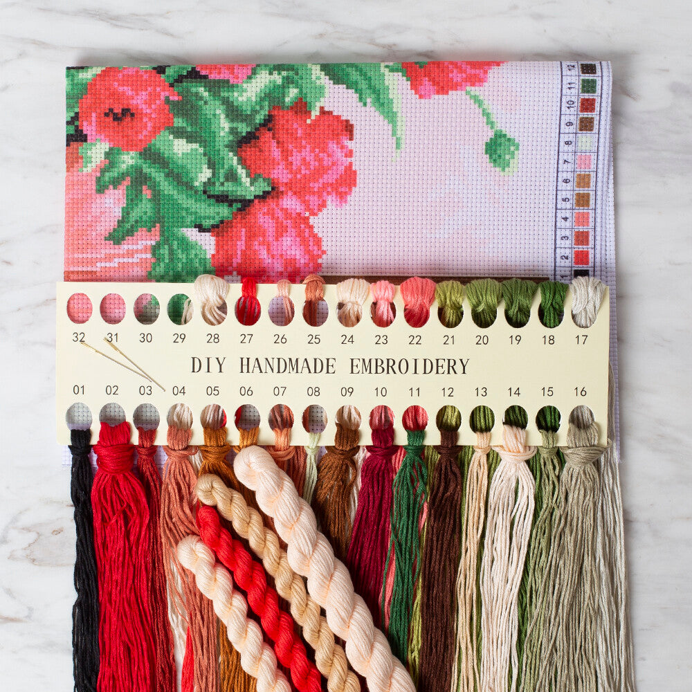 DIY Handmade Embroidery Set 40x50 cm - 0284