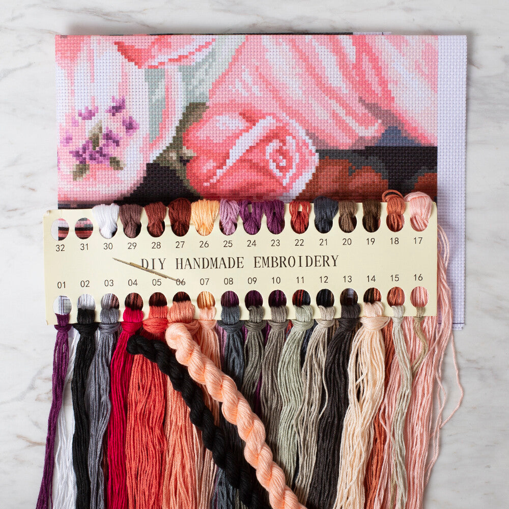 DIY Handmade Embroidery Set 40x50 cm - 0395