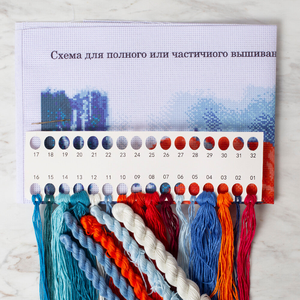 DIY Handmade Embroidery Set 40x50 cm - 0215