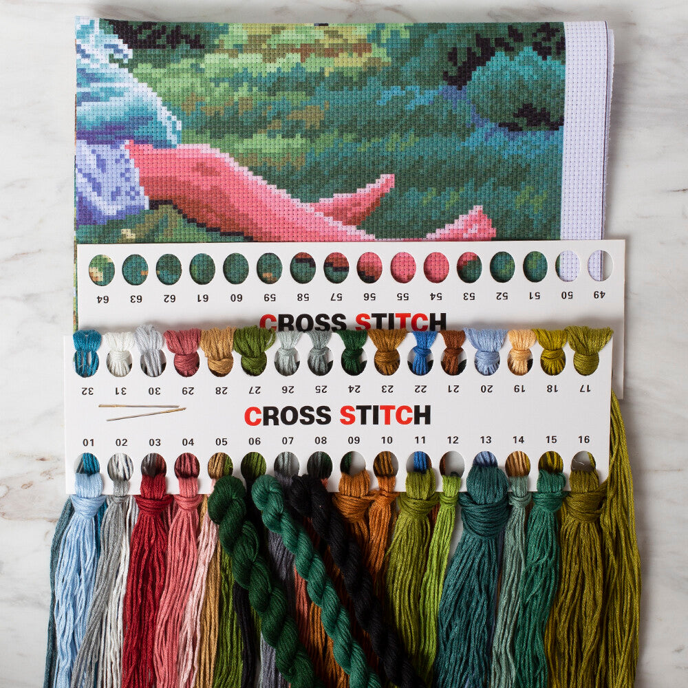 DIY Handmade Embroidery Set 40x50 cm - 0349