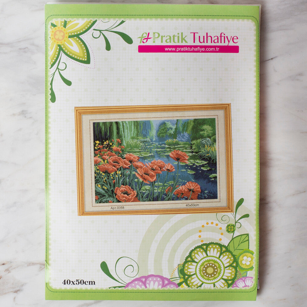 DIY Handmade Embroidery Set 40x50 cm - 0358