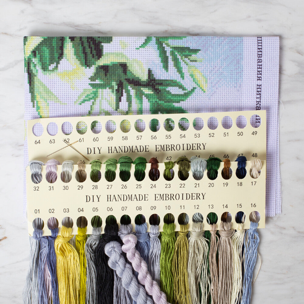 DIY Handmade Embroidery Set 40x50 cm - 0252