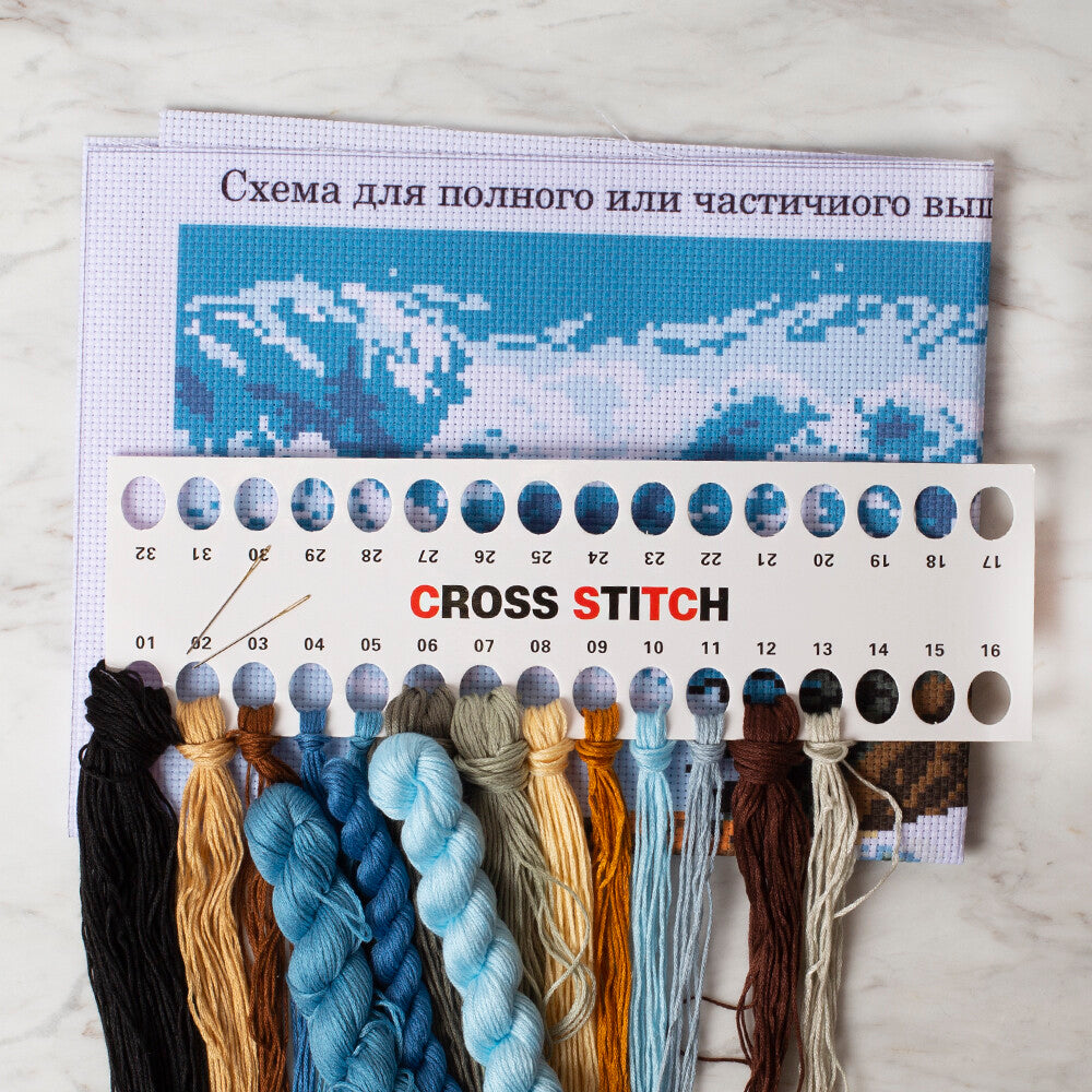 DIY Handmade Embroidery Set 40x50 cm - 0220