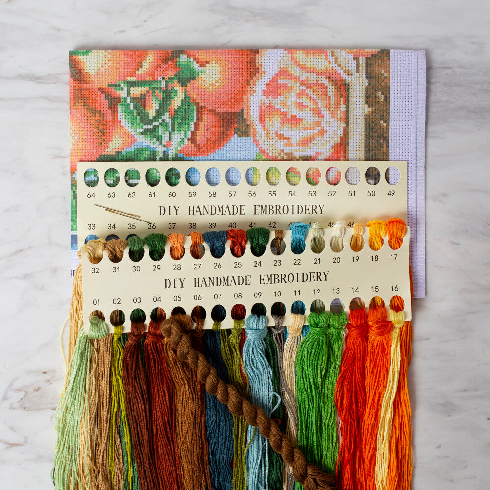 DIY Handmade Embroidery Set 40x50 cm - 0214