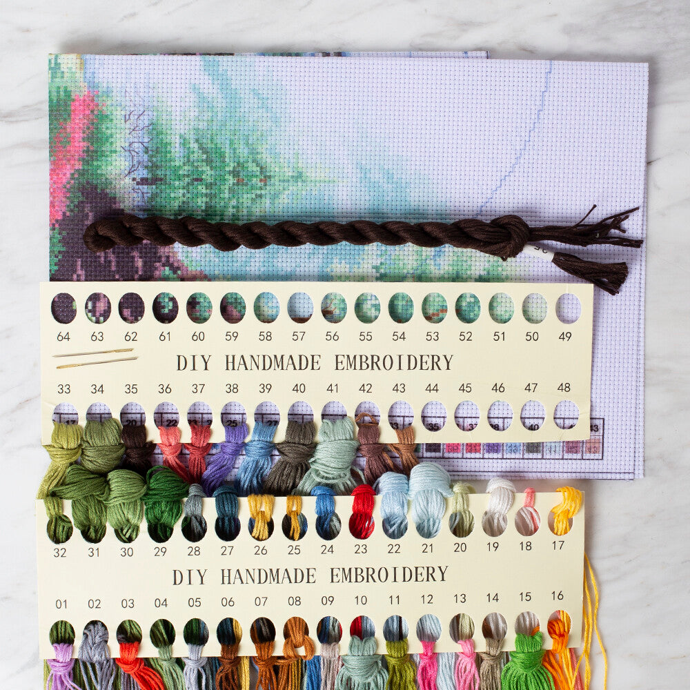 DIY Handmade Embroidery Set 40x50 cm - 0324