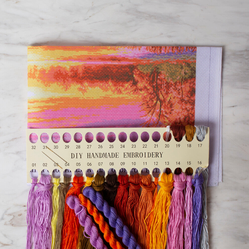 DIY Handmade Embroidery Set 40x50 cm - 0179