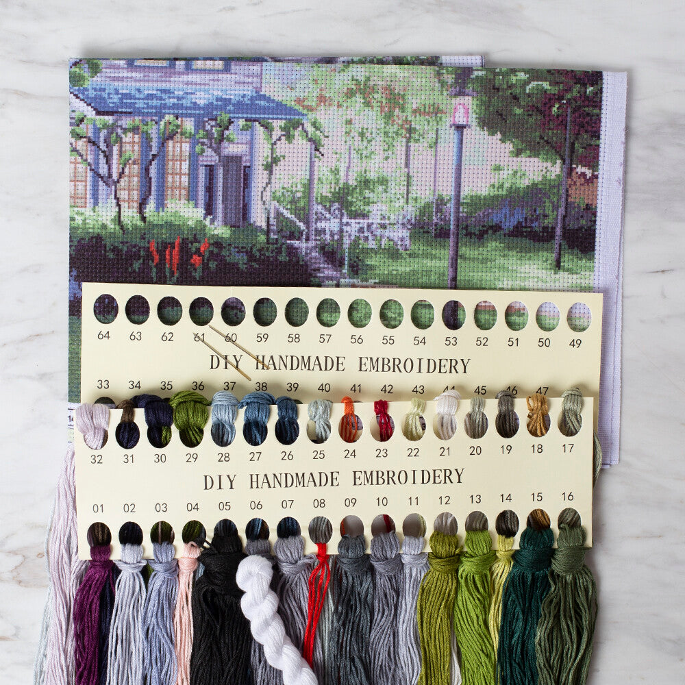 DIY Handmade Embroidery Set 40x50 cm - 0336