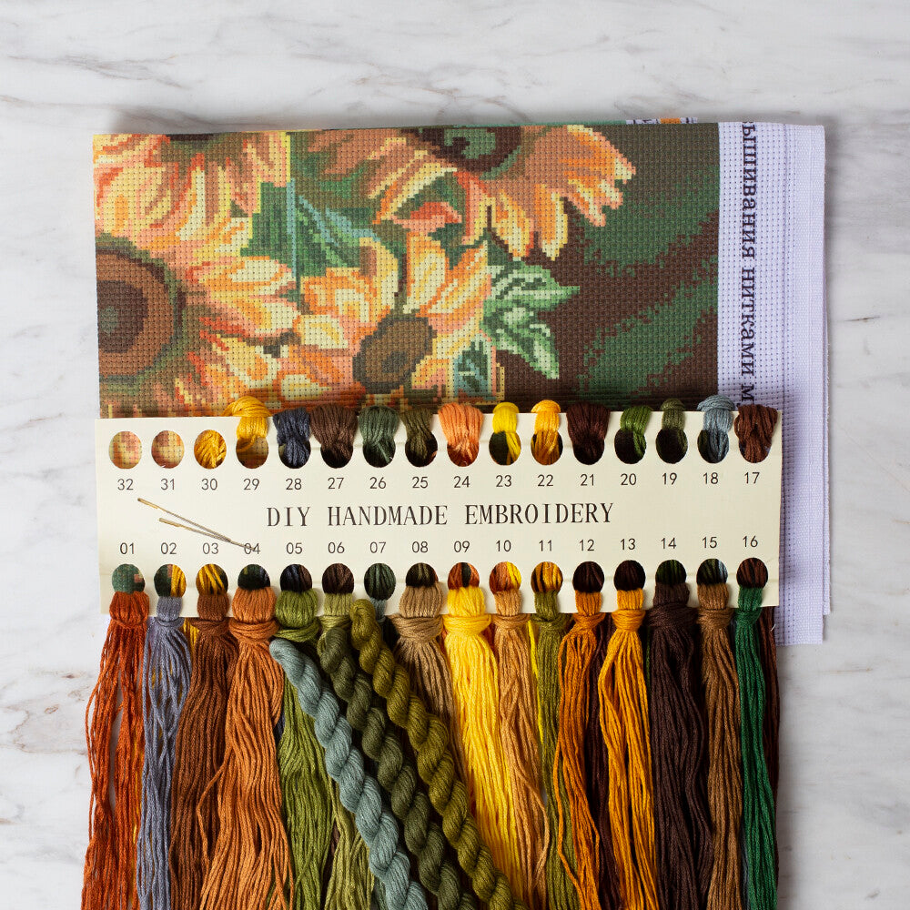 DIY Handmade Embroidery Set 40x50 cm - 0271