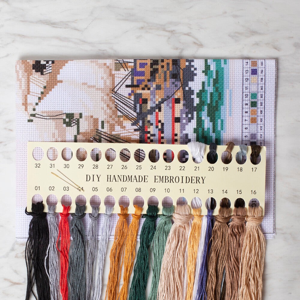 DIY Handmade Embroidery Set 40x50 cm - 0113