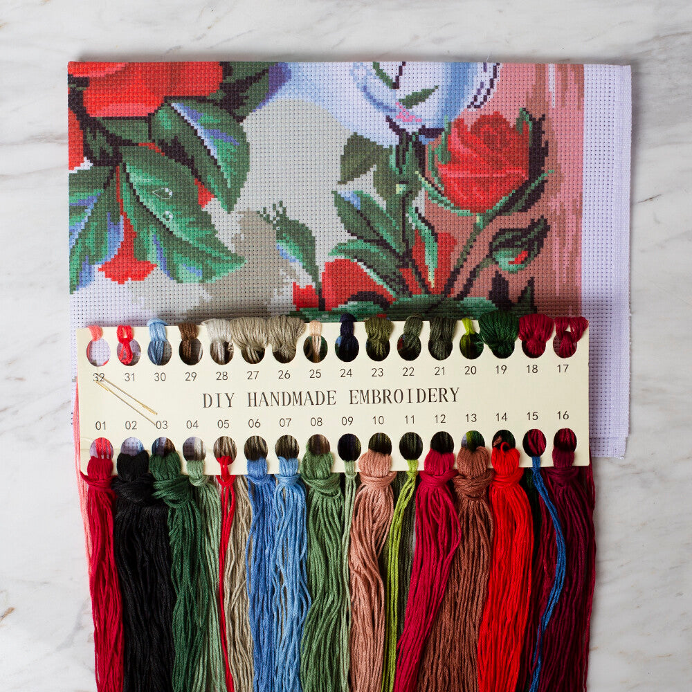 DIY Handmade Embroidery Set 40x50 cm - 0134