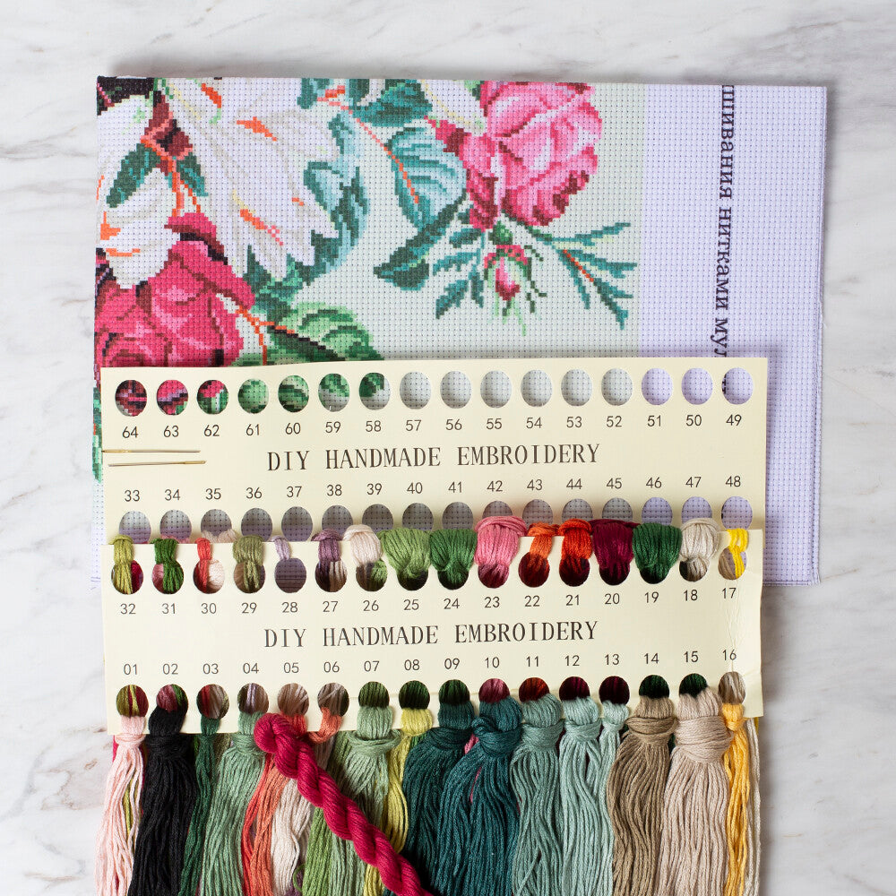 DIY Handmade Embroidery Set 40x50 cm - 0223