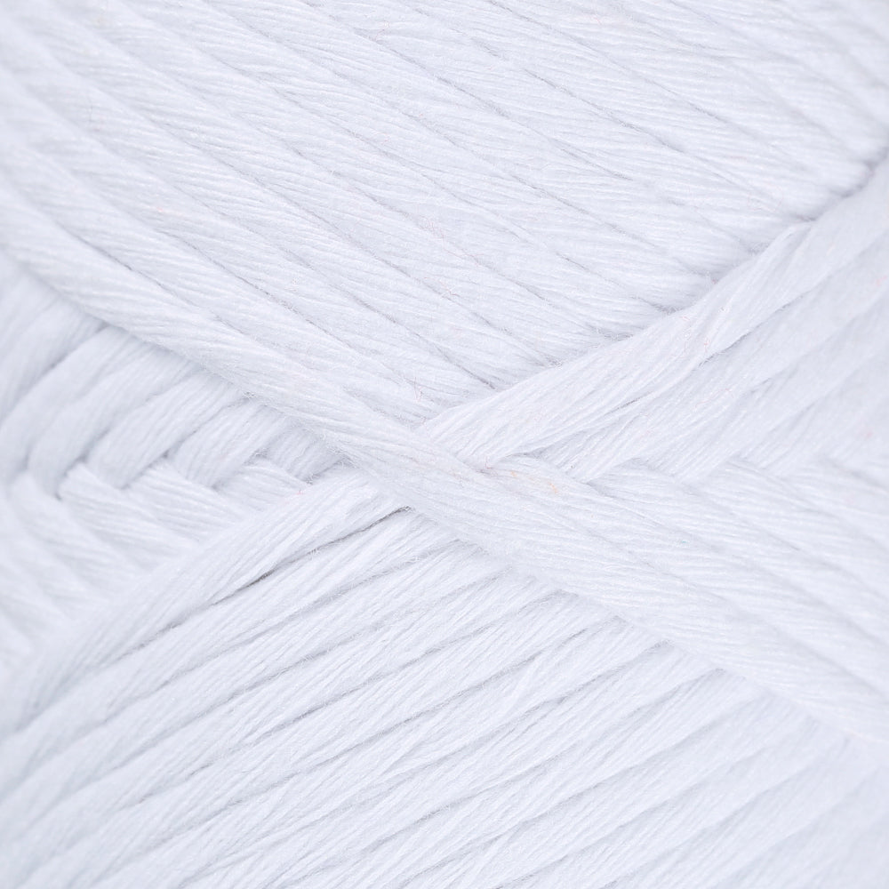 La Mia Boho Slim Yarn, White - L001