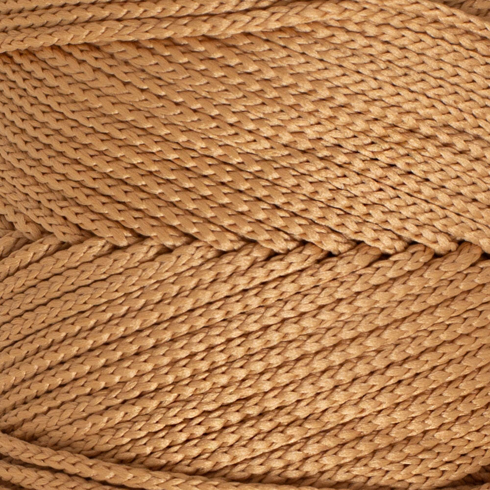 Loren Polyester Soft Macrame Yarn, Beige - LM031