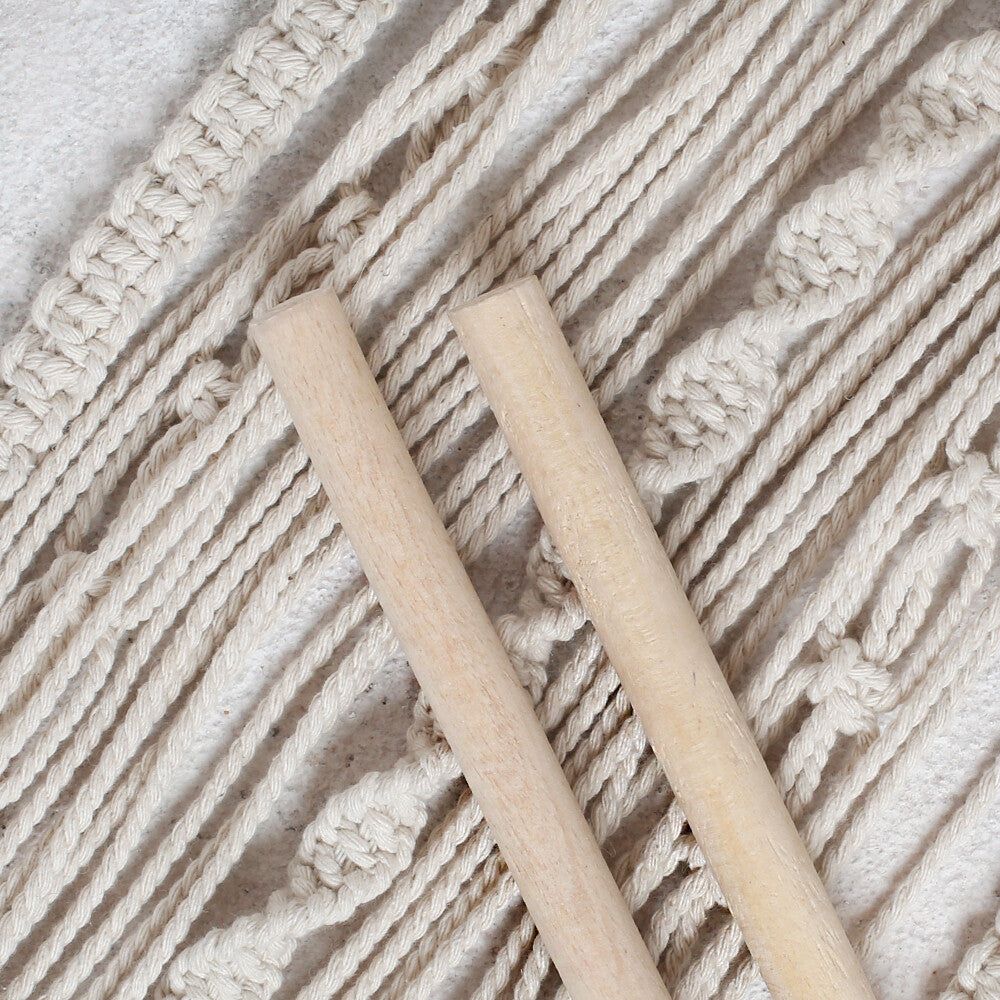 Loren Crafts 2 pcs 16mm 40 cm Macrame Stick