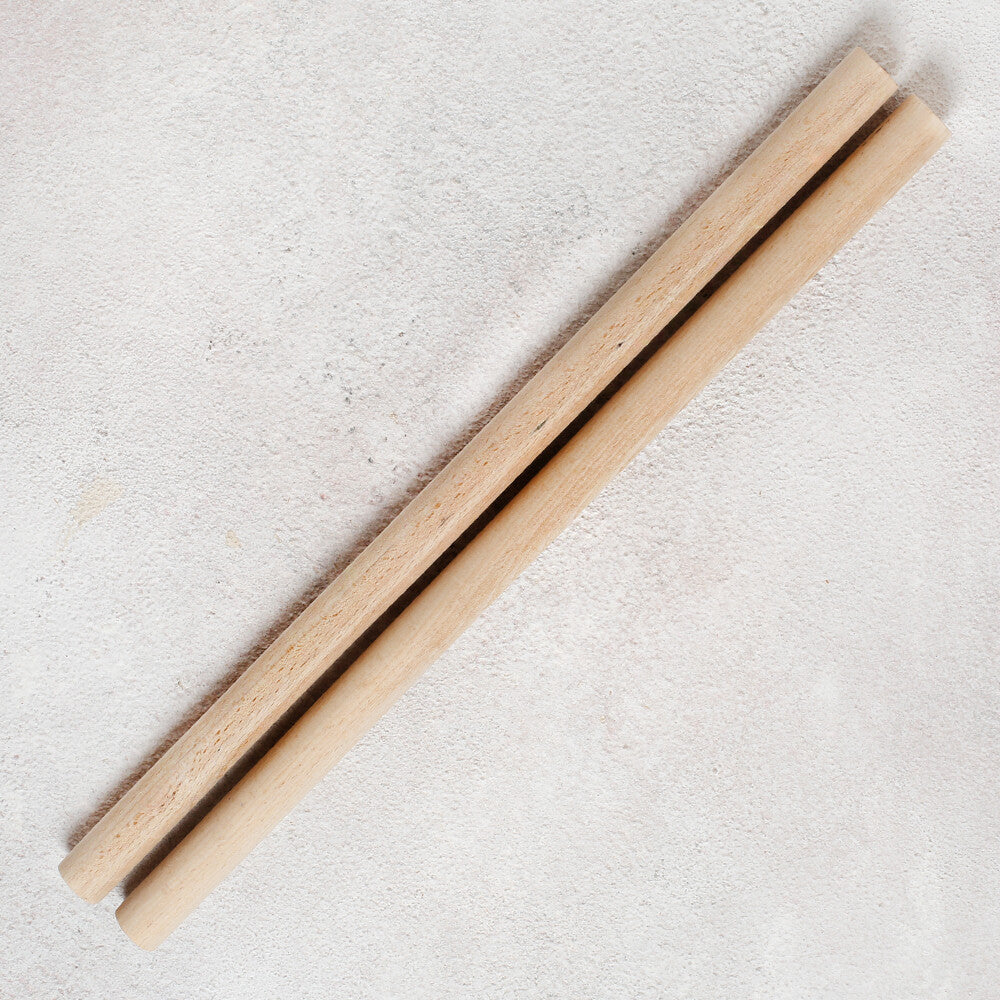 Loren Crafts 2 pcs 20mm 40 cm Macrame Stick