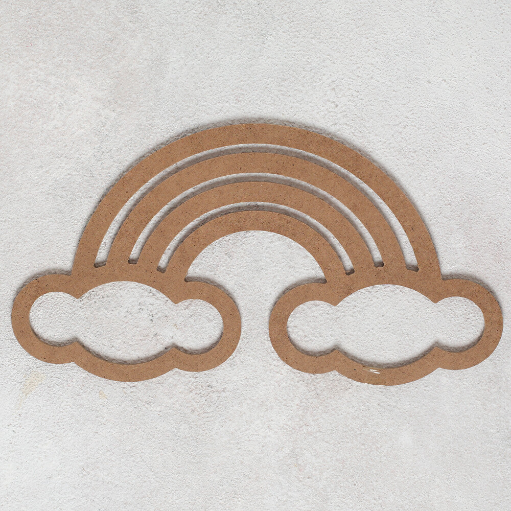 Loren Crafts Cloud Shaped Macrame Hoop