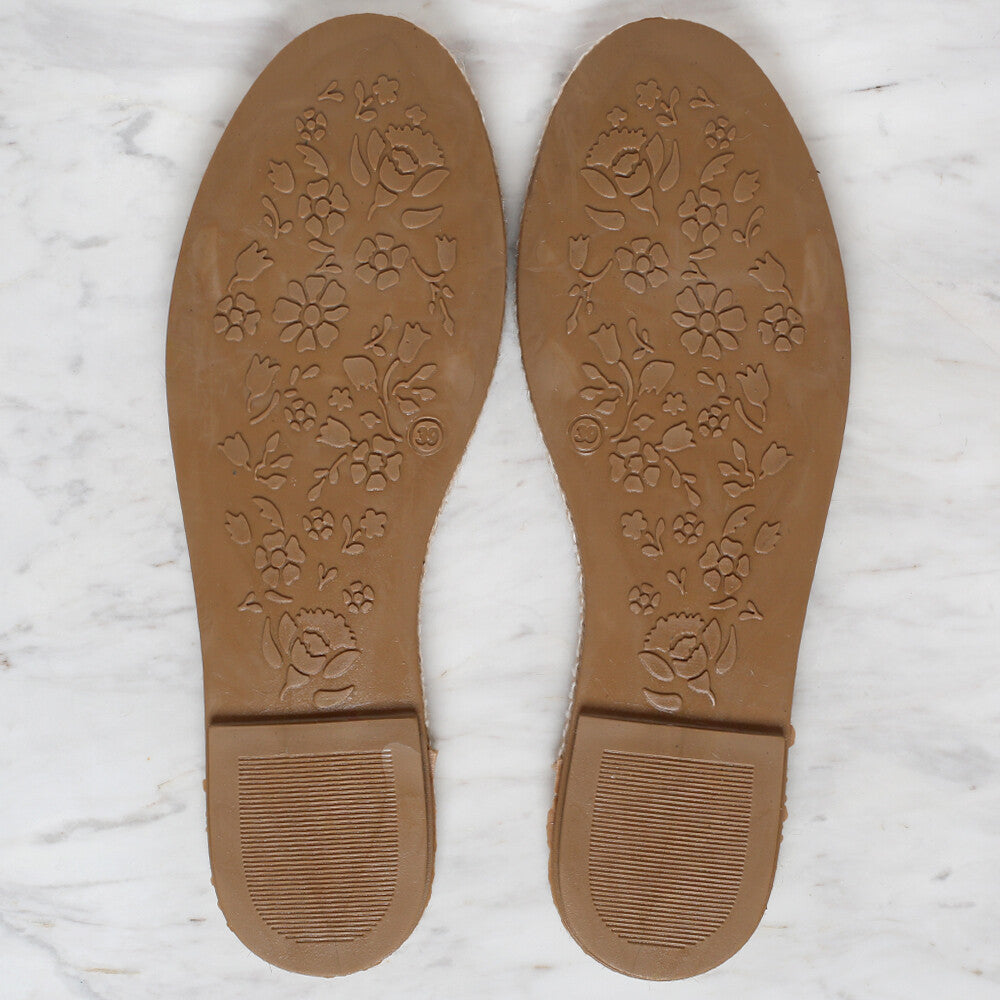 Loren Espadrille / Shoe Sole Narrow Size: 39, Brown