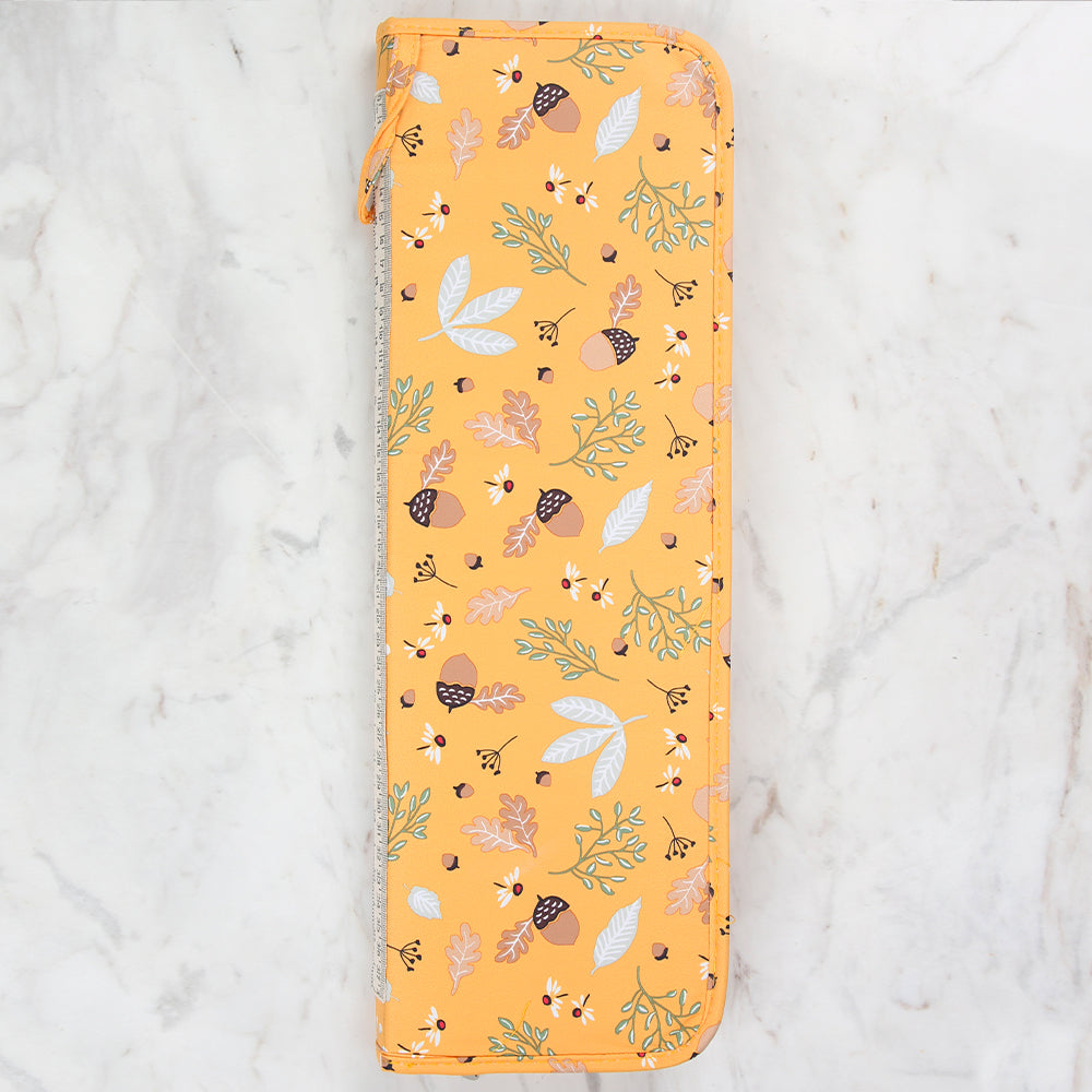 Nas Patterned Needle Bag - Yellow