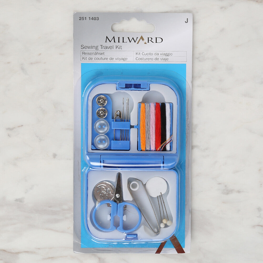 Milward Sewing Travel Kit Blue - 251 1403