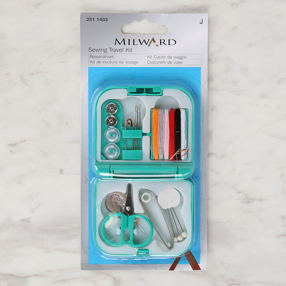 Milward Sewing Travel Kit Green - 251 1403